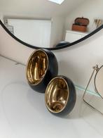 Decoratie black egg gold, Ophalen of Verzenden, Zo goed als nieuw