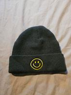 Zwarte muts met smiley, Ophalen of Verzenden, Zo goed als nieuw
