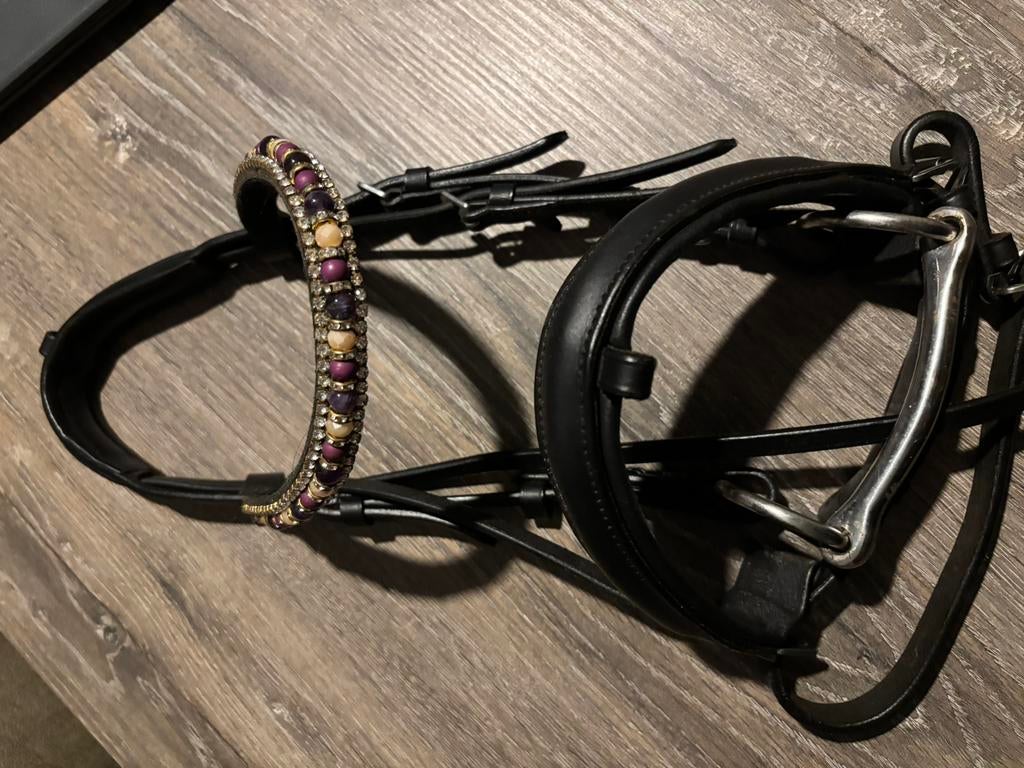 Shetlander hoofdstel, Dieren en Toebehoren, Paarden en Pony's | Hoofdstellen en Tuigage, Ophalen of Verzenden, Zo goed als nieuw