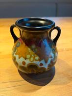 Plateel vaas Arnhemse Fayencefabriek, Gebruikt, Overige kleuren, Aardewerk of Porselein, Ophalen of Verzenden