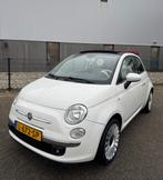 Fiat 500C 1.2 | Cabrio | Parkeersensoren | Nieuwe APK!, Auto's, Voorwielaandrijving, 4 cilinders, Wit, Bedrijf