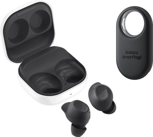 Samsung Galaxy Buds FE + SmartTag 2 - Graphite, Telecommunicatie, Mobiele telefoons | Oordopjes, Nieuw, Bluetooth, Verzenden