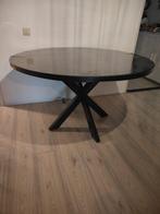 Mango hout ronde eettafel, Huis en Inrichting, Tafels | Eettafels, Ophalen of Verzenden, Zo goed als nieuw, Rond, 100 tot 150 cm