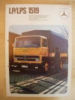 Mercedes LP / LPS 1519 Brochure 1973 – LP1519 LPS1519, Ophalen, Mercedes, Zo goed als nieuw, Mercedes-Benz