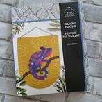 Diamond painting banner, Kameleon , decoratie, DIY,, D, Nieuw, Ophalen of Verzenden, A