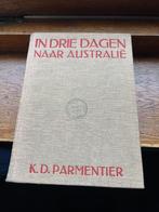 In drie dagen naar Australië, Boeken, Verzenden, Gelezen, K.D. Parmentier, Vliegtuig