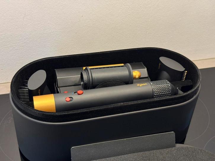 Dyson airwrap compleet Long, Sieraden, Tassen en Uiterlijk, Uiterlijk | Haarverzorging, Zo goed als nieuw, Föhn of Haardroger