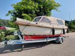 Interboat 22 Classic Boegschroef Koelkast, Watersport en Boten, Sloepen, Ophalen, Binnenboordmotor, 6 meter of meer, Diesel