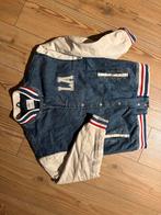 Zara Denim Varsity Jacket - Maat 13, 14, 164, Ophalen of Verzenden, Zo goed als nieuw, Overige maten