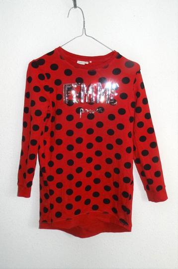 mooie Name It jurk maat 134 -140 Femme Power beschikbaar voor biedingen