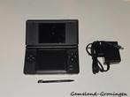 Nintendo DS Lite met Stylus & Oplader (Zwart), Spelcomputers en Games, Spelcomputers | Nintendo DS, Ophalen of Verzenden, Gebruikt