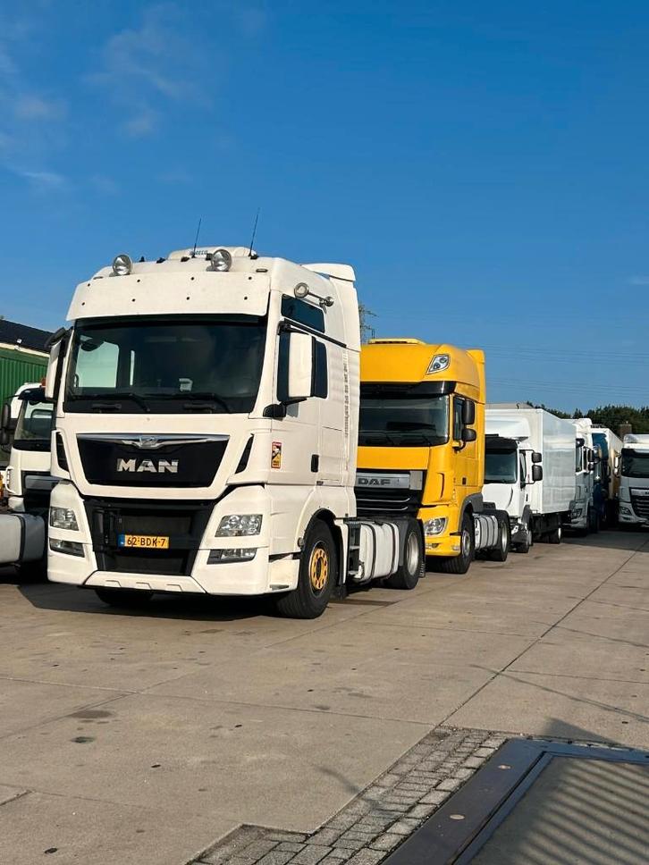 Diverse trekkers / trailers te huur!!, Auto's, Vrachtwagens, Particulier, Airbags, Airconditioning, Boordcomputer, Centrale vergrendeling