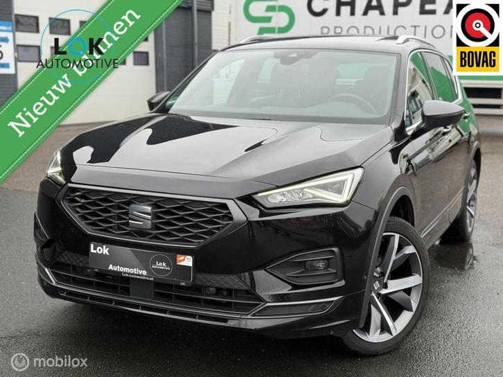 Seat Tarraco 1.5 TSI FR Business Intense PANO|LEDER|MEMORY|, Auto's, Seat, Bedrijf, Te koop, Tarraco, 360° camera, ABS, Achteruitrijcamera