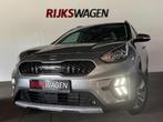 Kia Niro 1.6 GDi Hybrid DynamicLine Plug-In/Carplay/Navi, Stof, Gebruikt, Zwart, Met garantie (alle)