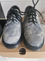 Fs dr martens stonewashed hairy suede maat 38, Zwart, Overige typen, Ophalen of Verzenden, Dr. Martens