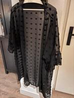 Mooie lange gilet zwart 48, Ophalen of Verzenden, Zo goed als nieuw, Zwart, Overige typen