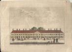 't Huis Zitten Weduwenhof van vooren, Antiek en Kunst, Kunst | Etsen en Gravures, Ophalen of Verzenden