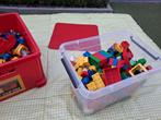 2 kraten vol lego duplo met grote bouwplaat, Kinderen en Baby's, Speelgoed | Duplo en Lego, Ophalen, Zo goed als nieuw, Duplo
