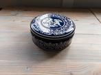 Leuke oude brocante koektrommel met engeltjes., Ophalen of Verzenden, Zo goed als nieuw, Transport