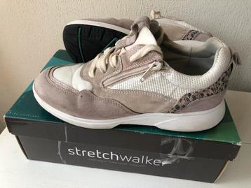 Xsensible Sneackers Beige Roze Print Rits Veters 38 H beschikbaar voor biedingen