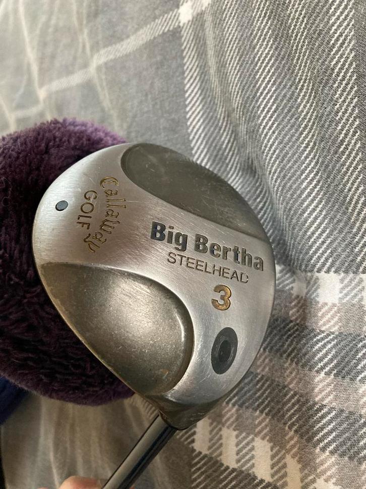 Callaway Big Bertha Steelhead Houten 3, Sport en Fitness, Golf, Gebruikt, Club, Callaway, Ophalen of Verzenden