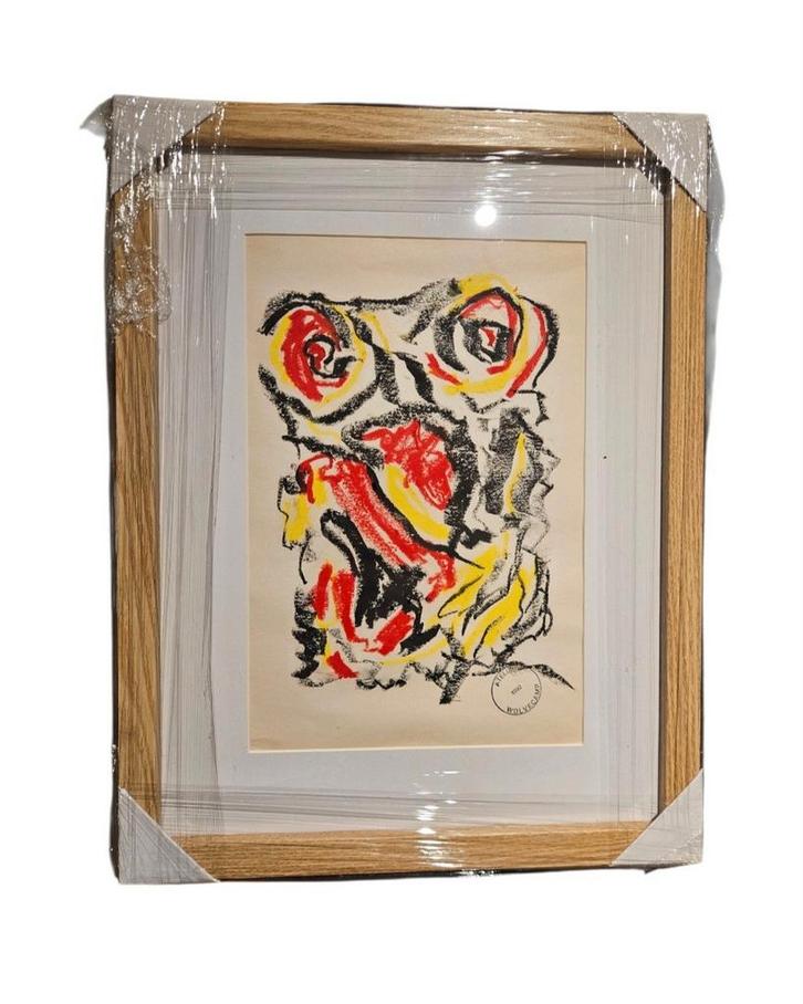 Theo Wolvecamp (1925-1992), Antiek en Kunst, Kunst | Schilderijen | Abstract, Ophalen of Verzenden