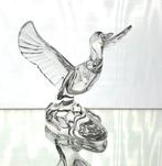 Val Saint Lambert wegvliegende kristallen eend, Antiek en Kunst, Antiek | Glas en Kristal, Ophalen of Verzenden