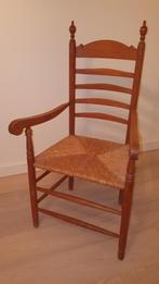 Klassieke decoratieve stoel met rieten zitting #021, Antiek en Kunst, Ophalen