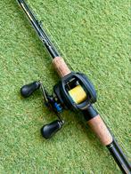 Shimano Curado SLX DC 151 + Beastmaster Spinhengel (set), Watersport en Boten, Ophalen of Verzenden, Nieuw, Complete set