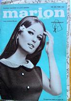 2 x Marion jaren 60 - vintage mode maken 2/67 en 12/66, Verzenden, Gebruikt, Marion