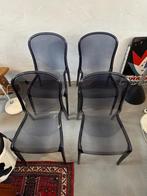 Set van 4 space age plexiglas stoelen, kunststof stoelen, Ophalen, Kunststof, Gebruikt, -