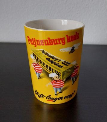 PEIJNENBURG KOEK  gele beker retro look beschikbaar voor biedingen