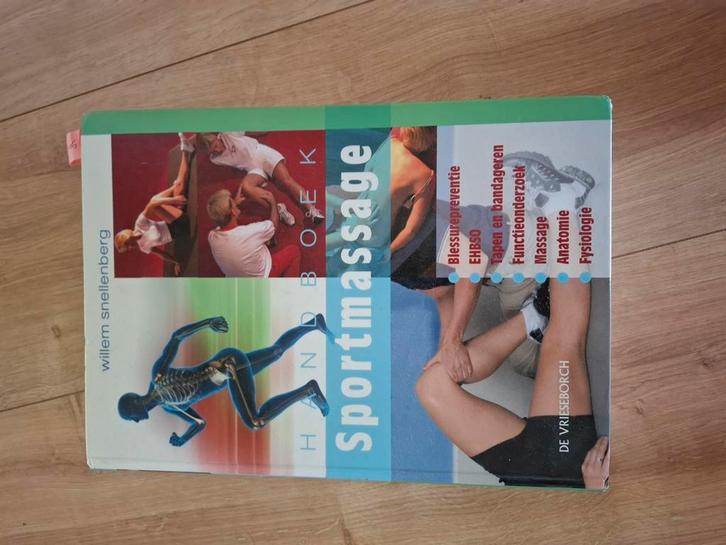 Willem Snellenberg - Handboek Sportmassage basisboek, Boeken, Sportboeken, Zo goed als nieuw, Ophalen of Verzenden