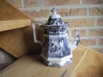 Paarse (vloeipaars) koffiepot van Davenport decor Cyprus, Antiek en Kunst, Antiek | Servies los, Ophalen of Verzenden