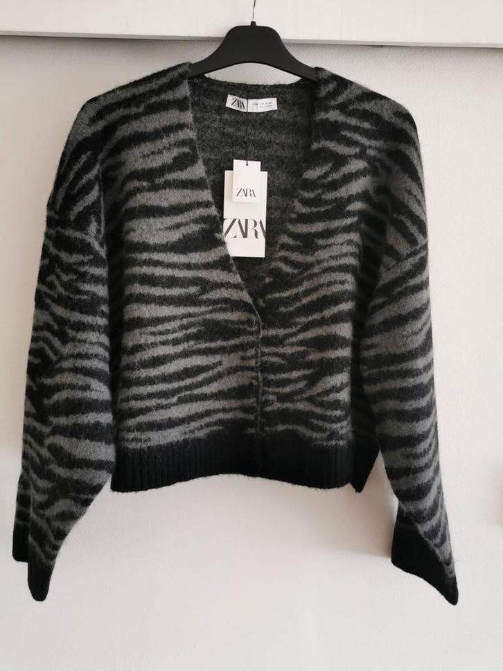 ZARA vest met wol en alpaca mt. M/L, Kleding | Dames, Truien en Vesten, Nieuw, Maat 38/40 (M), Overige kleuren, Verzenden