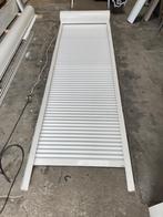 Wit elektrisch rolluik voor deur (extra hoog!), Doe-het-zelf en Verbouw, Rolluiken, Ophalen, Gebruikt, 200 cm of meer, Minder dan 100 cm