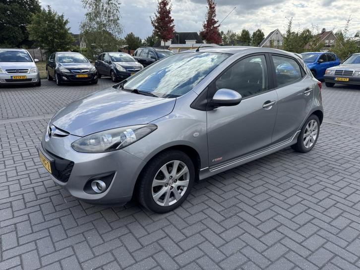 Mazda 2 1.3 GT-M Line, Auto's, Mazda, Bedrijf, ABS, Airbags, Airconditioning, Elektrische buitenspiegels, Electronic Stability Program (ESP)