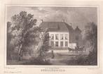Het Huis Snellenburg bij Benschop Utrecht Litho 1846, Antiek en Kunst, Kunst | Etsen en Gravures, Ophalen of Verzenden