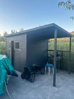 Tuinhuisje -geschilderd en all, Tuin en Terras, Tuinhuizen, Ophalen, 200 tot 400 cm, 250 tot 500 cm, Zo goed als nieuw