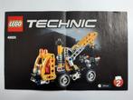 LEGO TECHNIC 42031 boekje bouwplan handleiding hoogwerker 2., Complete set, Ophalen of Verzenden, Lego, Zo goed als nieuw