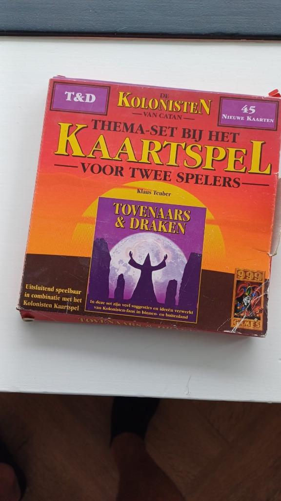 kaartspel nieuw Tovenaars en Draken Kolonisten Catan 999, Hobby en Vrije tijd, Gezelschapsspellen | Kaartspellen, Nieuw, Een of twee spelers