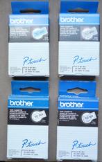 Brother P-touch PRINT CARTRIDGES 4 stuks    (18), Computers en Software, Ophalen of Verzenden, Nieuw, Cartridge, Brother