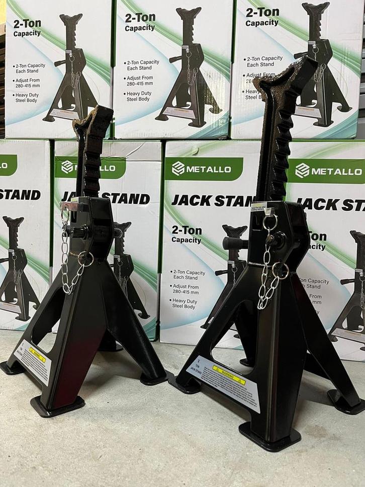 2 Ton Set Assteunen - 2 Stuks NIEUW €29,95, Auto diversen, Autogereedschap, Nieuw, Ophalen