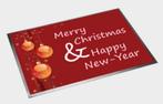 Feestelijke deurmat kerst – oud & nieuw te koop, Hobby en Vrije tijd, Feestartikelen, Nieuw, Ophalen of Verzenden, Kerst of Sinterklaas