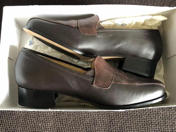 Nieuw Durea maat 38 kwalitiet leren achoenen, Kleding | Dames, Schoenen, Nieuw, Instappers, Bruin, Ophalen of Verzenden