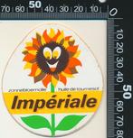 Sticker: Imperiale - Zonnebloemolie, Ophalen of Verzenden, Zo goed als nieuw, Bedrijf of Vereniging