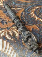 Mooie originele antieke staf van brons met Garuda 27 cm., Antiek en Kunst, Kunst | Niet-Westerse kunst, Ophalen of Verzenden