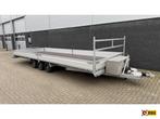 Peters plateauwagen 3-asser extra zwaar 705x249 Demo 02-2026, Auto diversen, Aanhangers en Bagagewagens, Gebruikt