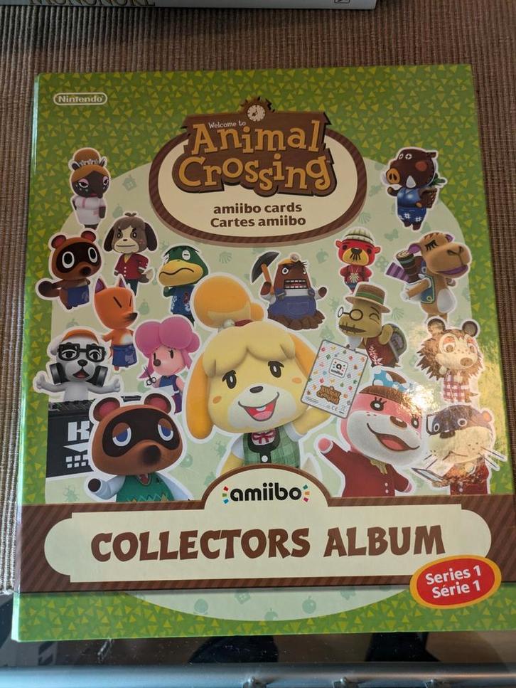 Animal Crossing Amiibo Kaarten Album - Serie 1, Spelcomputers en Games, Games | Nintendo Switch, Zo goed als nieuw, 1 speler, Vanaf 3 jaar