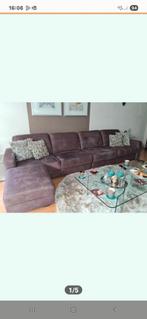 Lila Hoekbank - Ruim en Comfortabel!, Gebruikt, Hoekbank, 300 cm of meer, 75 tot 100 cm